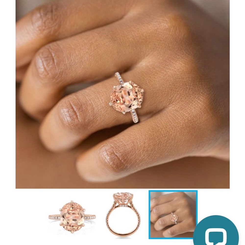 Itola Jewelry Champagne Ring Size 7 BRAND NEW NEVER WORN…. - Picture 4 of 8